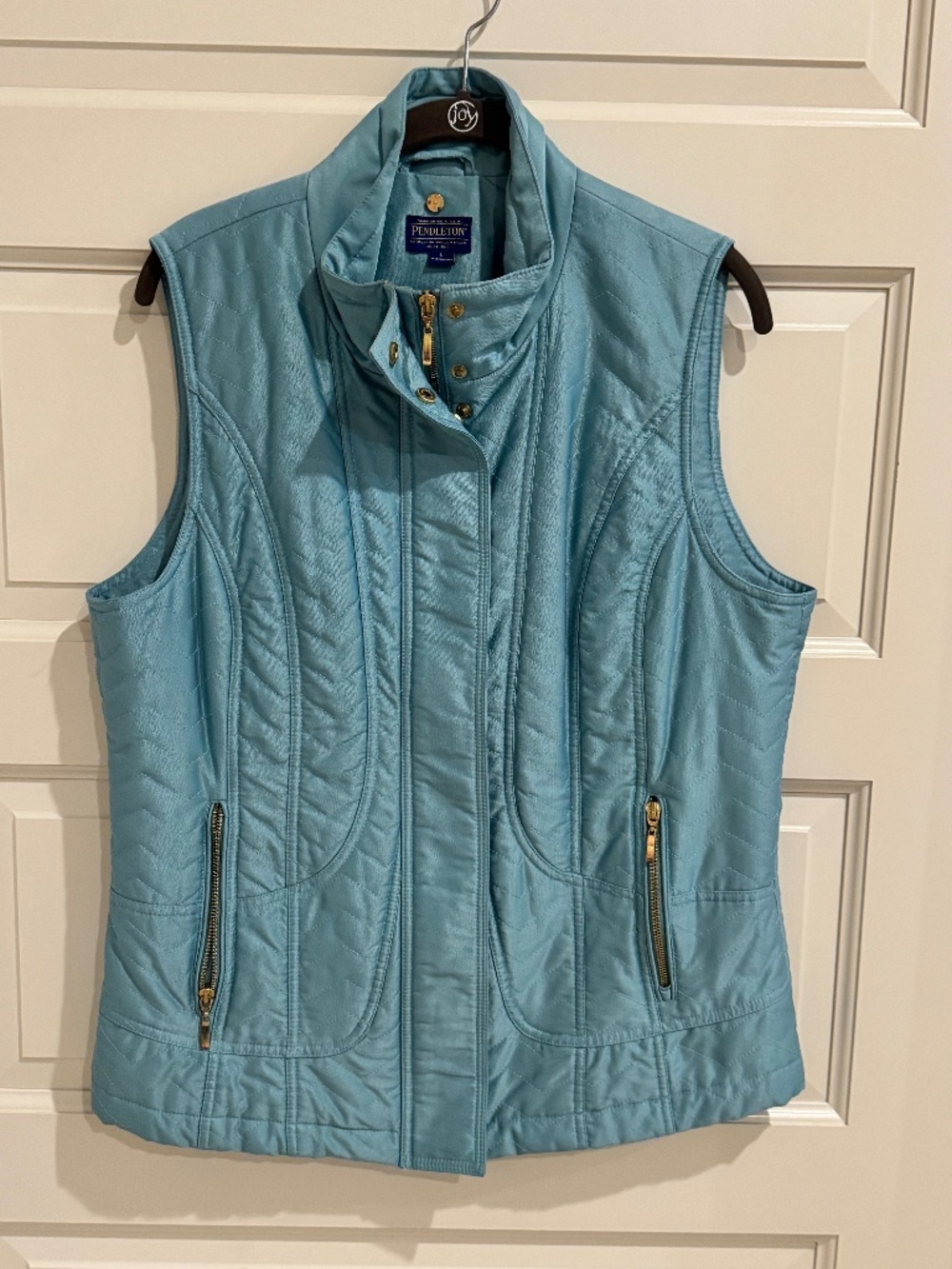 Pendleton Ladies Turquoise  Large Vest